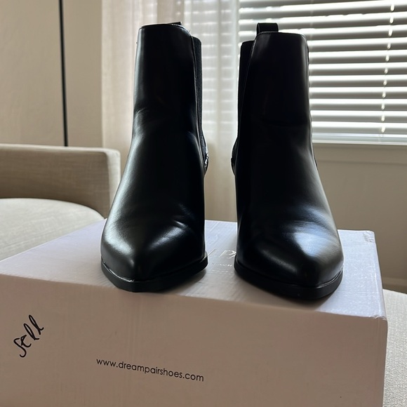 Dream Pairs - Chlesea Ankle Boots - Black - Picture 3 of 9